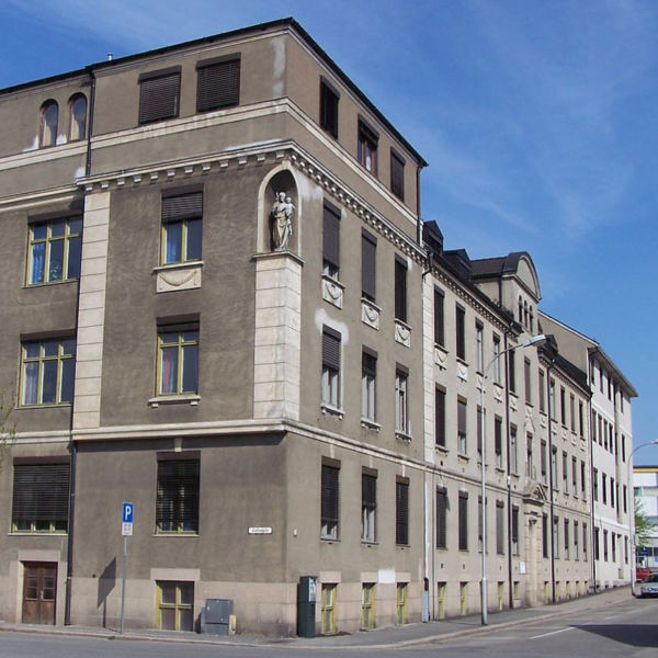 St. Josephs hospital, verneverdig murbygning i Fredrikstad. Ingenia var rådgivende ingeniør for slokkeanlegg, VVS og ventilasjon