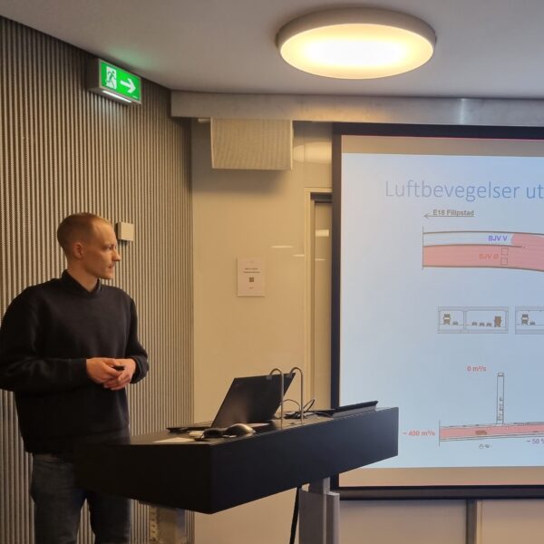 Ørjan Antonsen fra Ingenia holder frokostseminar om ventilasjonstårn
